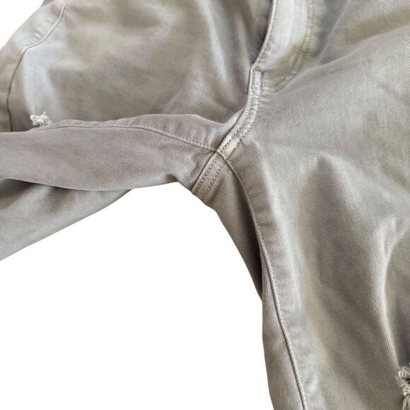 American Eagle Super Stretch X Women's Grey Distressed Jeggings Size 8 - Picture 8 of 10